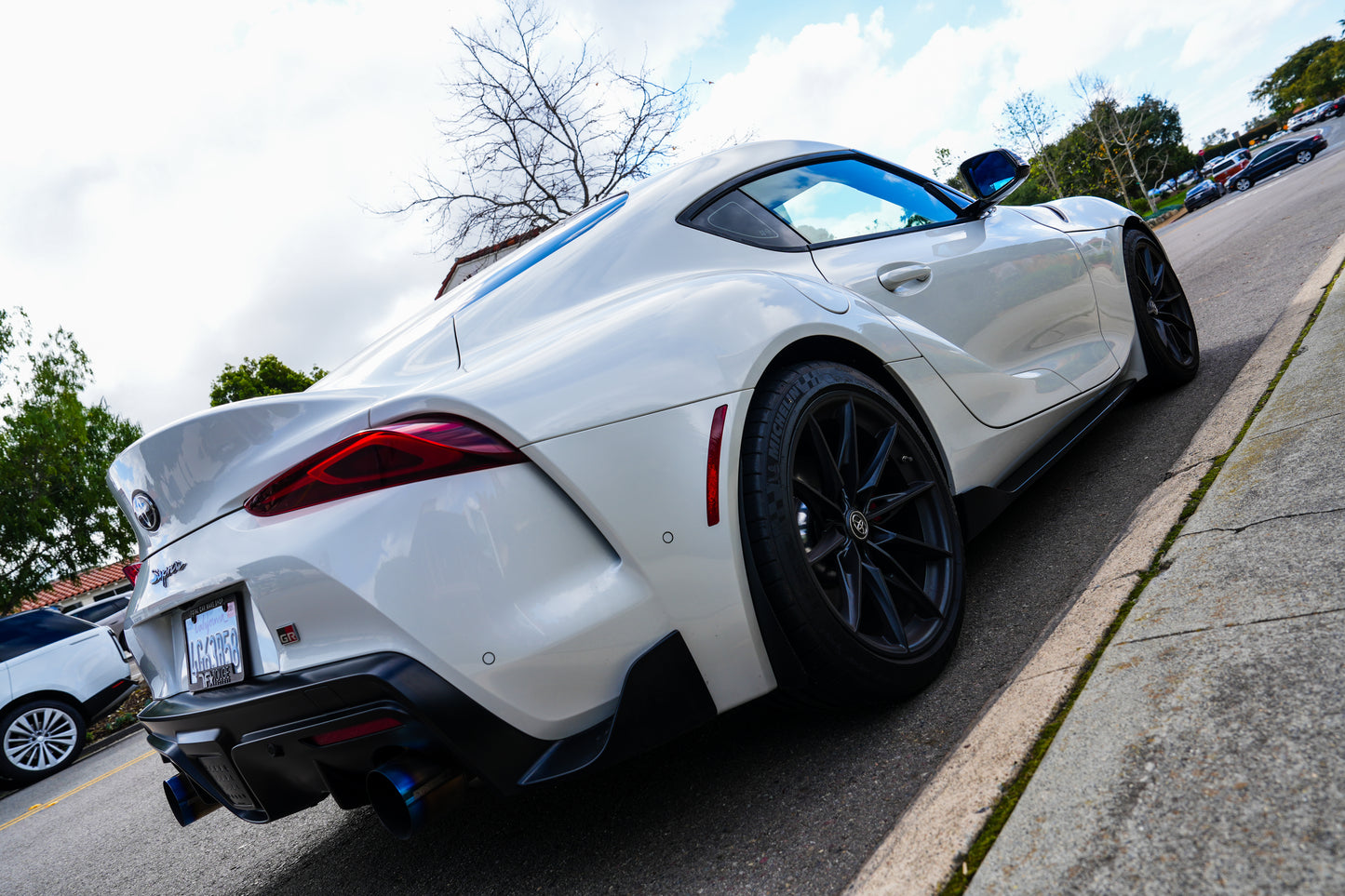 GR Supra Low View