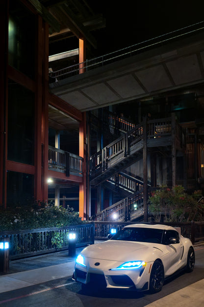 GR Supra At Night